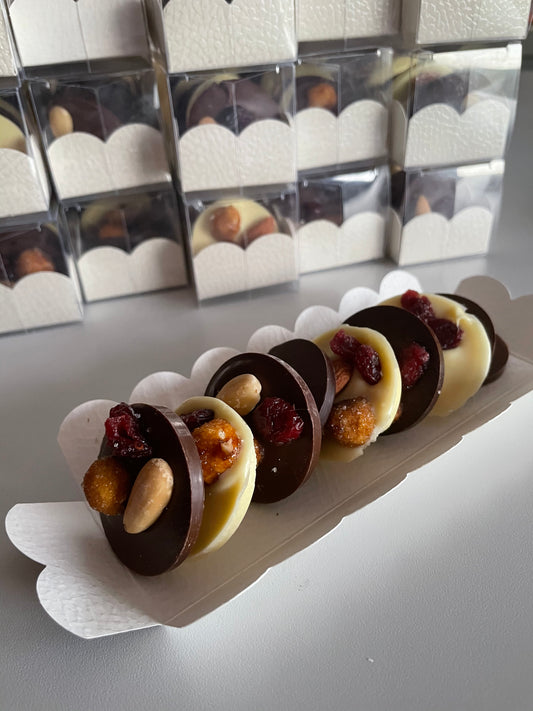 Réglette mendiants chocolats