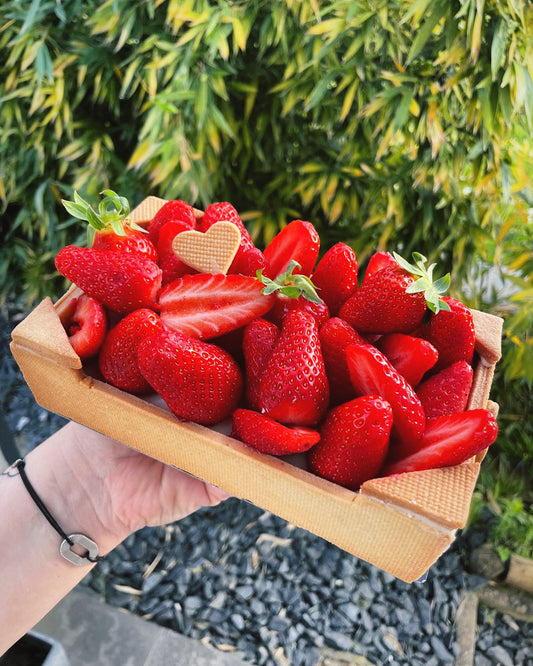 Cagette de fraises